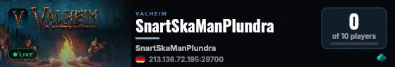 SnartSkaManPlundra live status badge