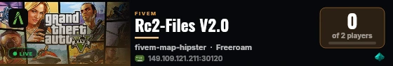Rc2-Files V2.0 live status badge