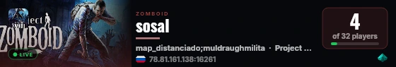 sosal live status badge