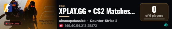 XPLAY.GG • CS2 Matches #721 live status badge