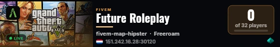 Future Roleplay live status badge