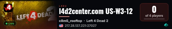 l4d2center.com US-W3-12 live status badge