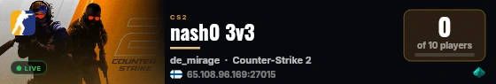 nash0 3v3 live status badge