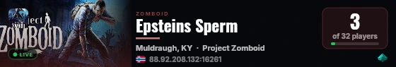 Epsteins Sperm live status badge