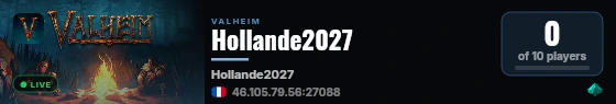 Hollande2027 live status badge