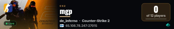 mgp live status badge