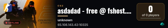 asdadad - free @ fshost.me live status badge