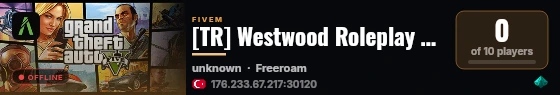 [TR] Westwood Roleplay Başvurular Açık live status badge