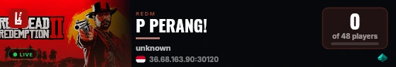 P PERANG! live status badge