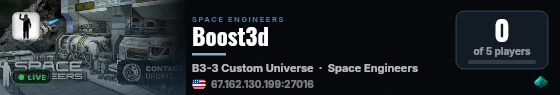 Boost3d live status badge