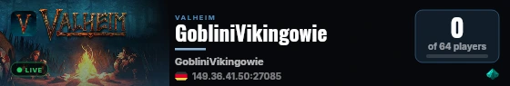 GobliniVikingowie live status badge