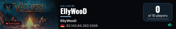 EllyWooD live status badge