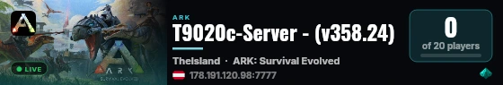 T9020c-Server - (v358.24) live status badge