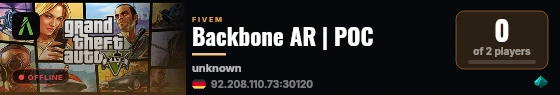 Backbone AR | POC live status badge