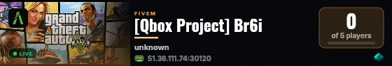 [Qbox Project] Br6i live status badge