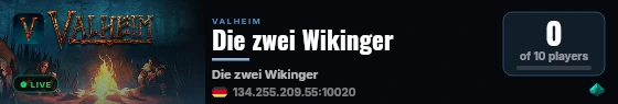 Die zwei Wikinger live status badge