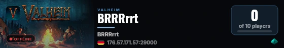 BRRRrrt live status badge