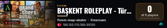 BAŞKENT ROLEPLAY - Türk Temanın Sahibi live status badge