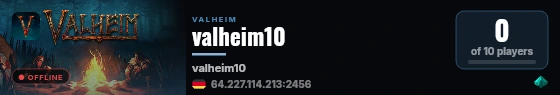 valheim10 live status badge