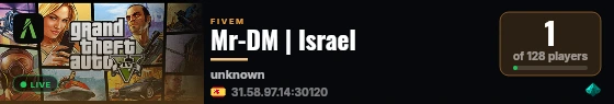 Mr-DM | Israel live status badge