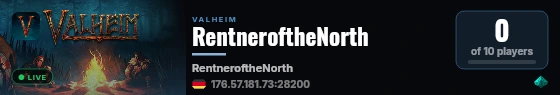 RentneroftheNorth live status badge