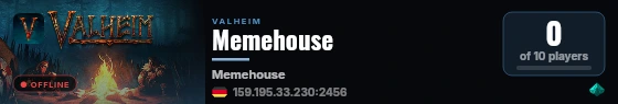 Memehouse live status badge