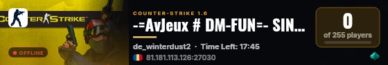 -=AvJeux # DM-FUN=- SINCE 2006 live status badge