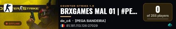 BRXGAMES MAL 01 | #PEGA BANDEIRA 01 | #ADRENALINE live status badge