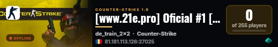 [www.21e.pro] Oficial #1 [Rangos=Dinero] [Eventos por Plata] live status badge