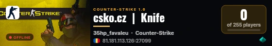 csko.cz  |  Knife live status badge