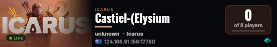 Castiel-(Elysium live status badge