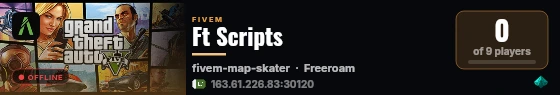 Ft Scripts live status badge