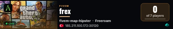 frex live status badge