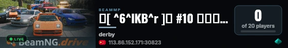 🔥[ ^6^lKB^r ]🔥 #10 德比竞技场/Derby Arenas live status badge