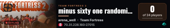 minus sixty one randomizer live status badge