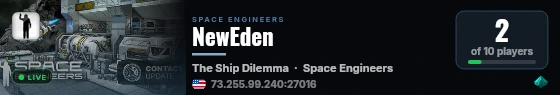 NewEden live status badge