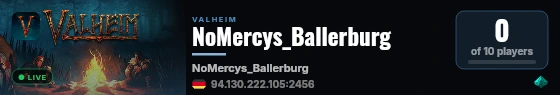 NoMercys_Ballerburg live status badge