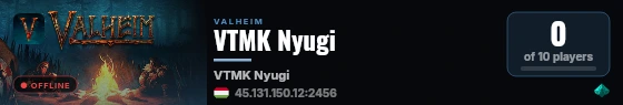 VTMK Nyugi live status badge