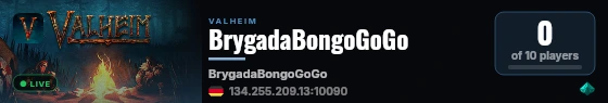 BrygadaBongoGoGo live status badge