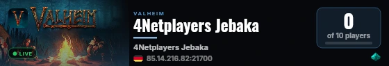 4Netplayers Jebaka live status badge