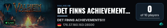 DET FINNS ACHIEVEMENTS!!! live status badge