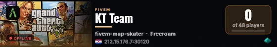 KT Team live status badge