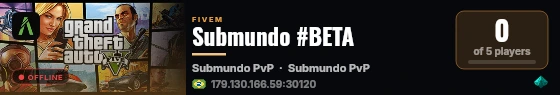 Submundo #BETA live status badge