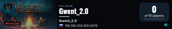 Gwent_2.0 live status badge