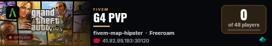 G4 PVP live status badge