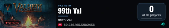 99th Val live status badge