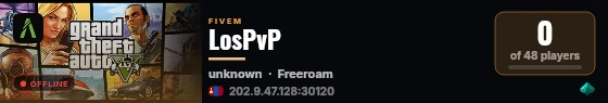 LosPvP live status badge