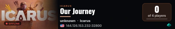 Our Journey live status badge