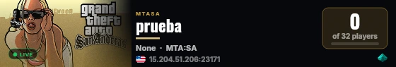 prueba live status badge