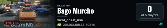 Bago Murcho live status badge